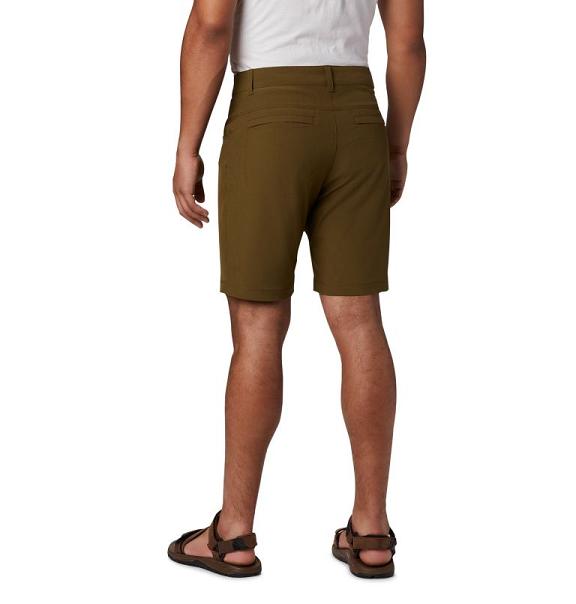 Columbia Outdoor Elements Shorts Olive For Men's NZ57301 New Zealand